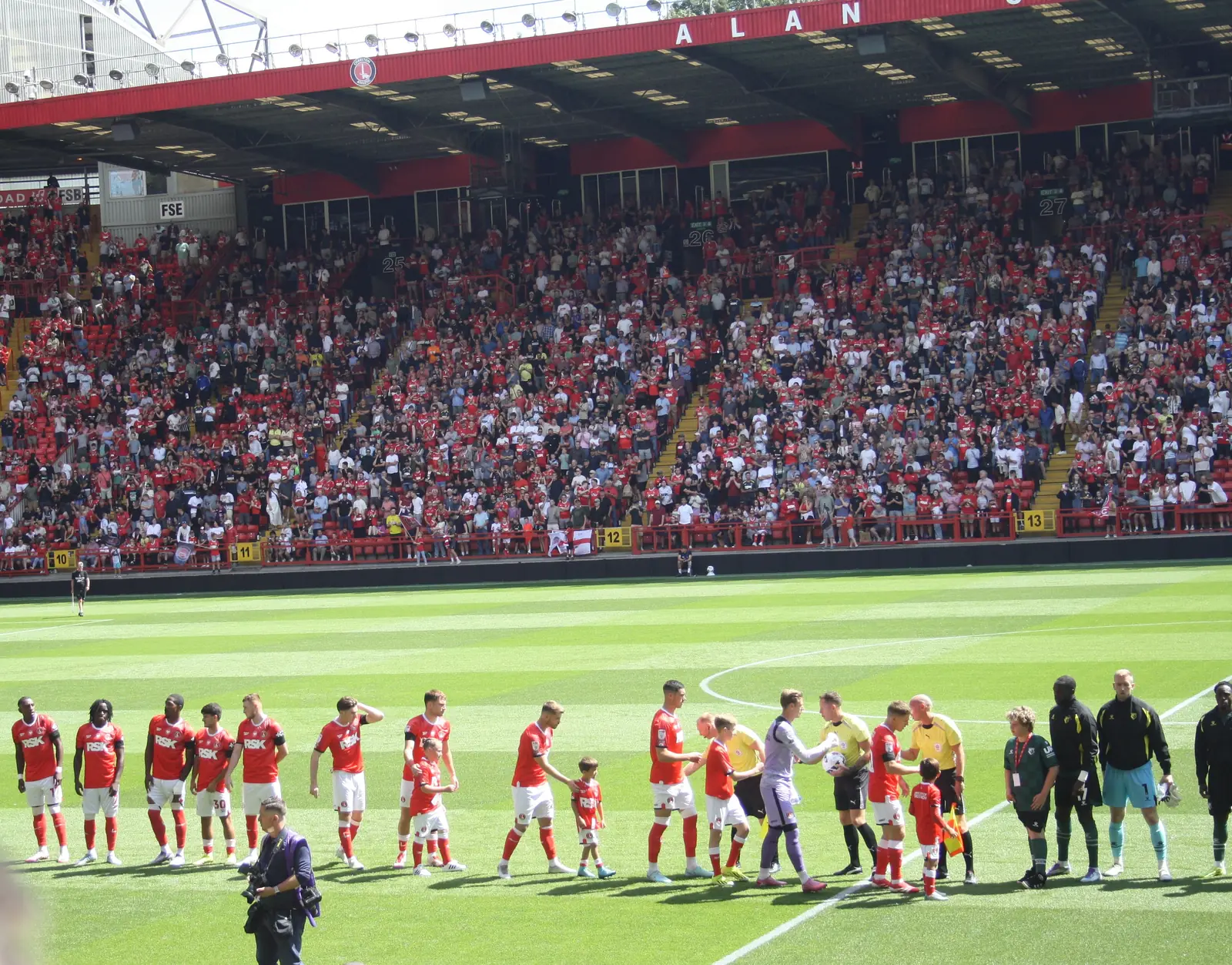 how-often-football-matches-end-in-a-draw Charlton Athletic and Watford players shake hands in front of a full stand before kickoff at The Valley